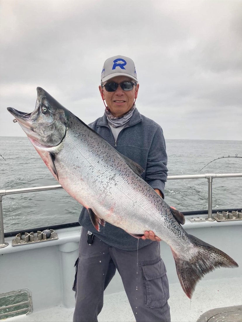 Man w/ Salmon