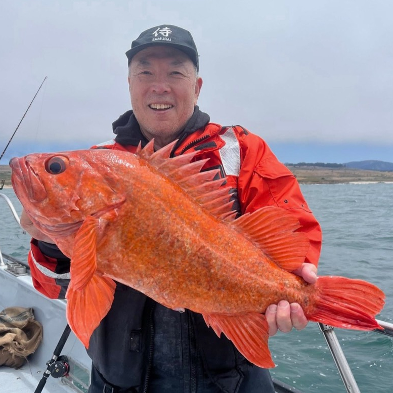 Man w/ Red Rockfish